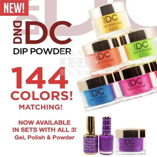 DND DC Trio 3 in 1 Collection 144 Colors - Nail Polish
