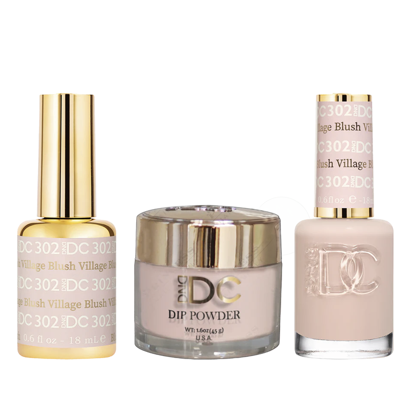 Dnd dc trio 302 blush village - nail polish