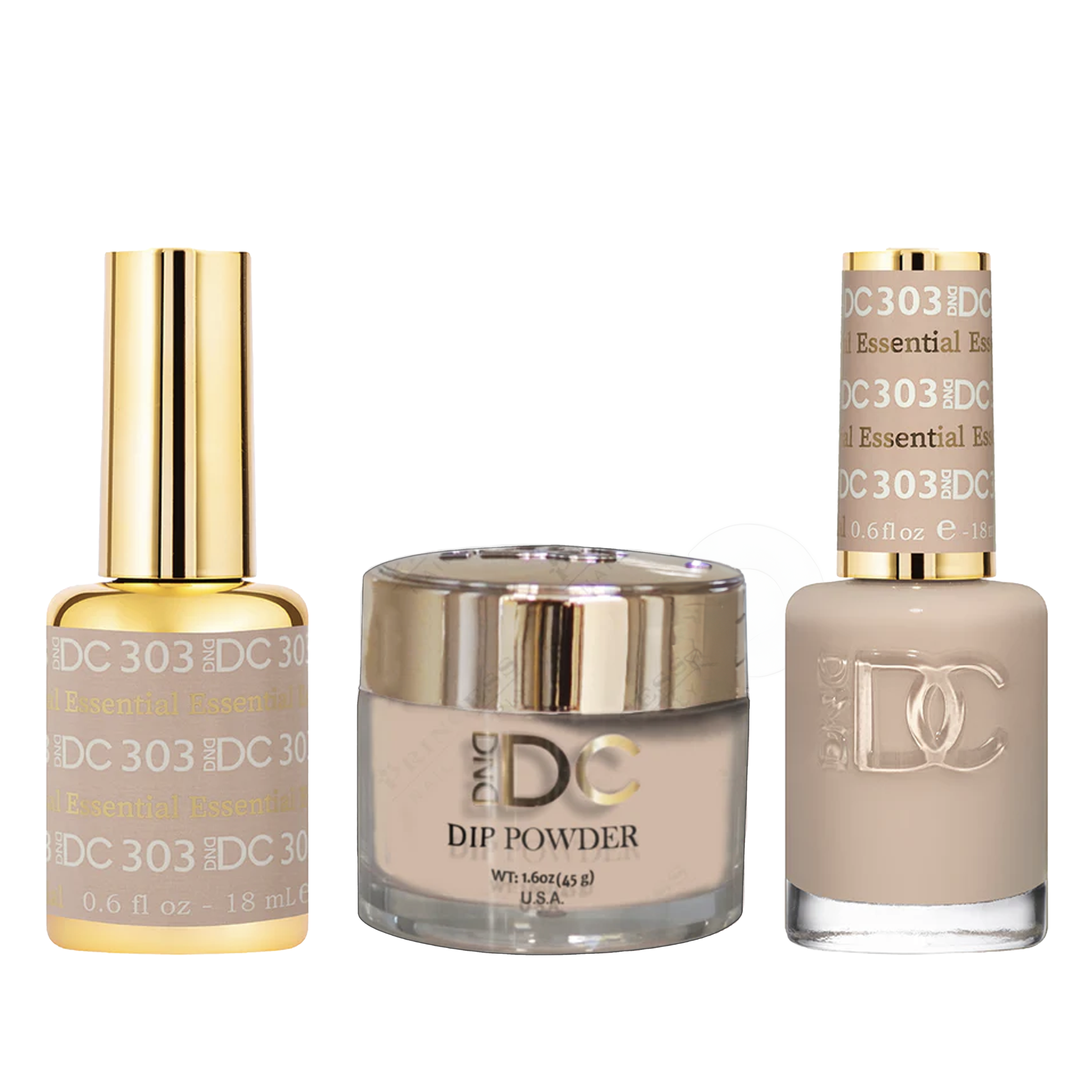 Dnd dc trio 303 essential - nail polish