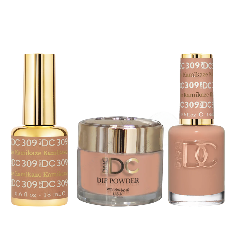 Dnd dc trio - 309 kamikaze - nail polish