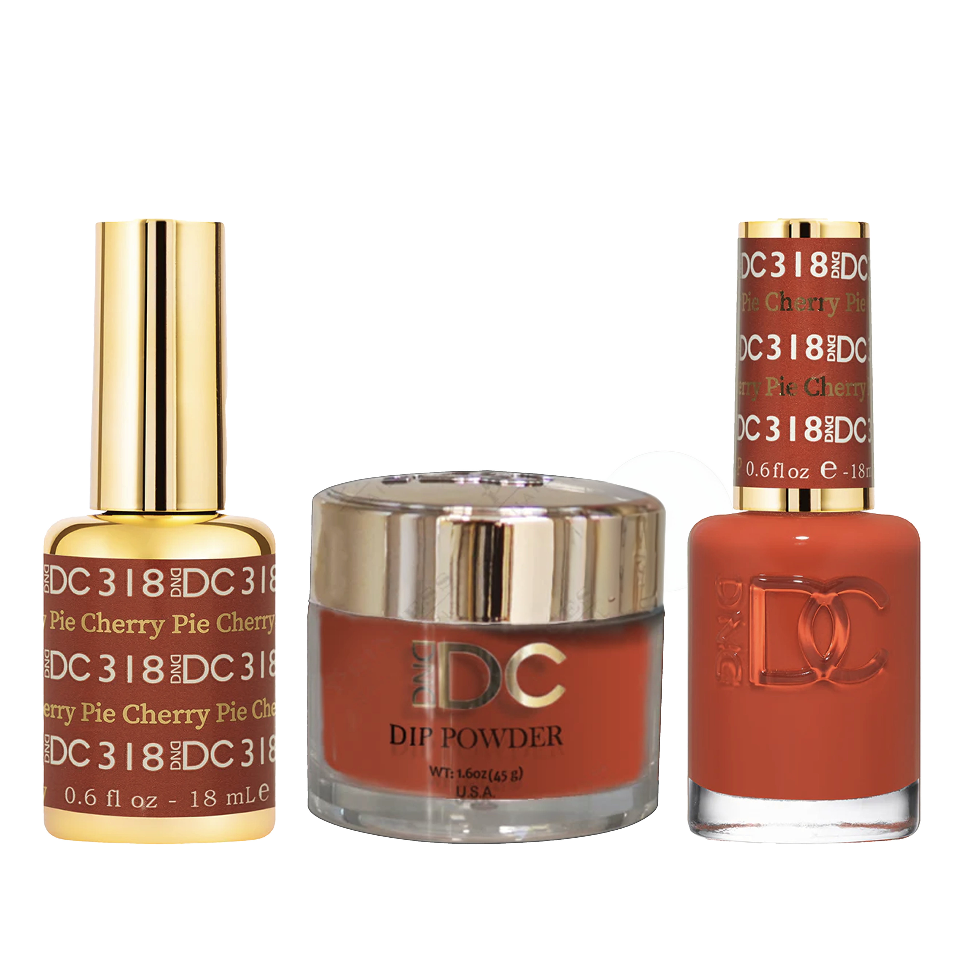 Dnd dc trio 318 cherry pie - nail polish