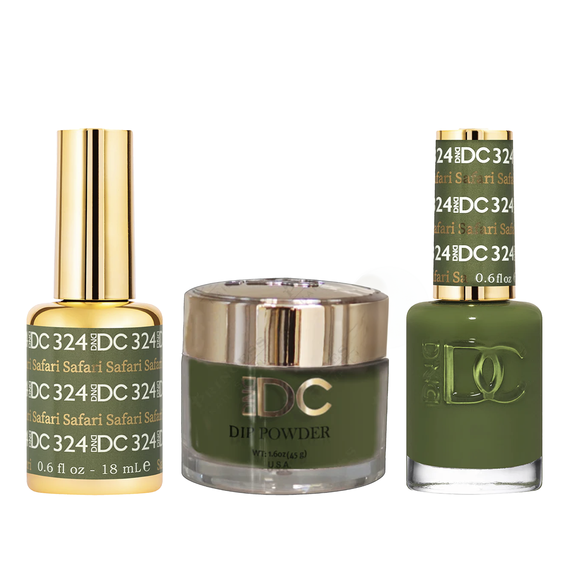 Dnd dc trio 324 safari - nail polish