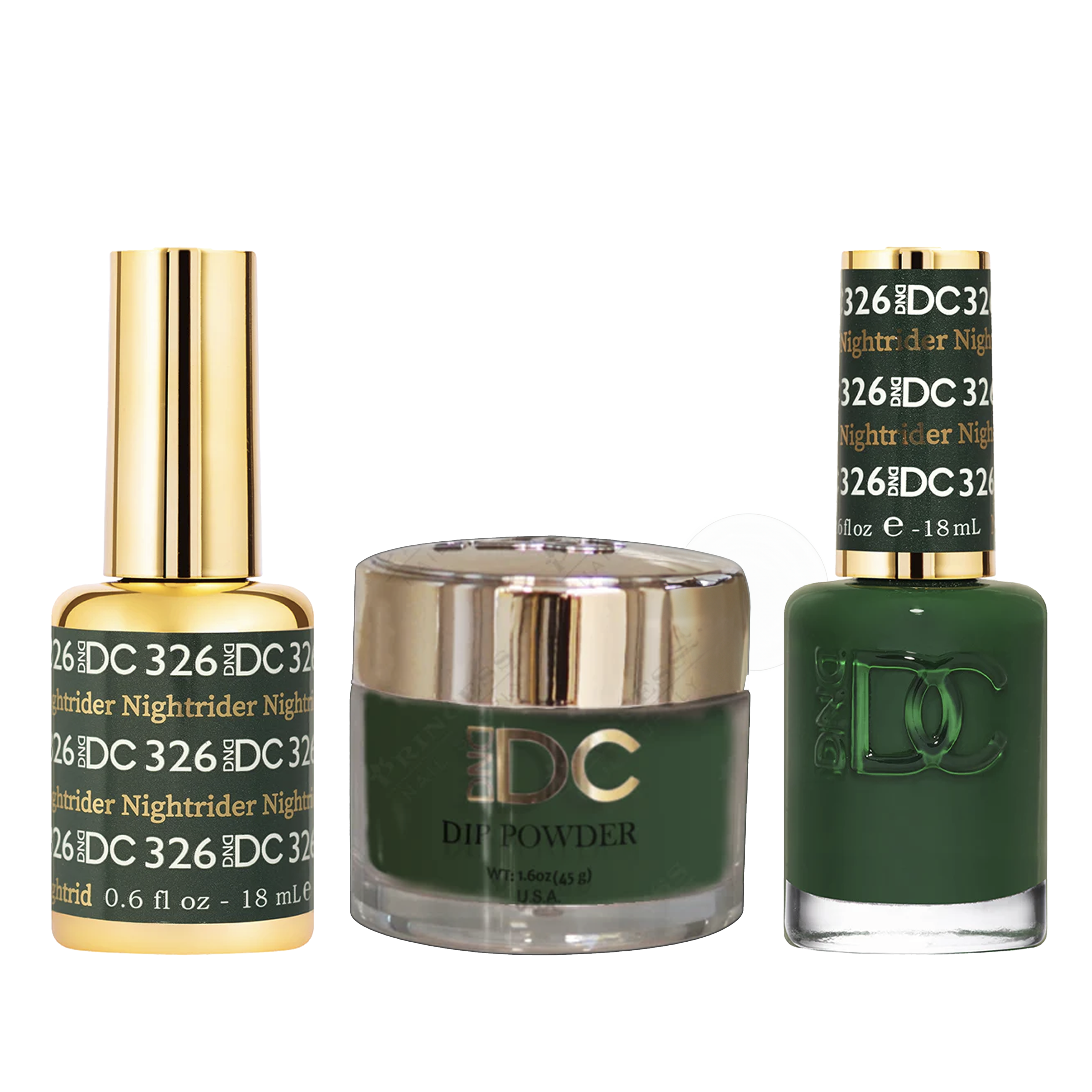 Dnd dc trio 326 nightrider - nail polish