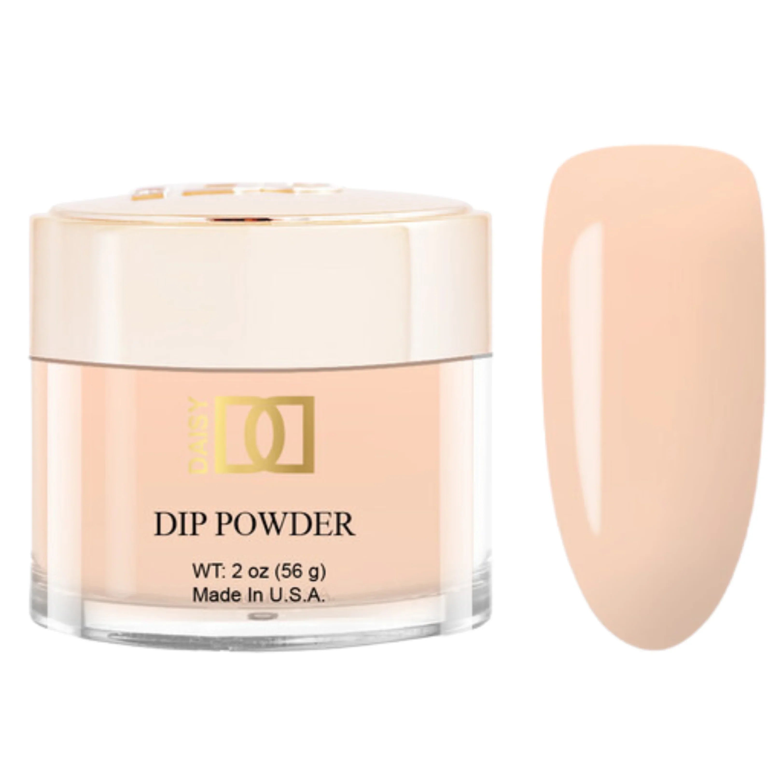 Dnd dip - 887 glass peach - 1.6 oz - dip polish