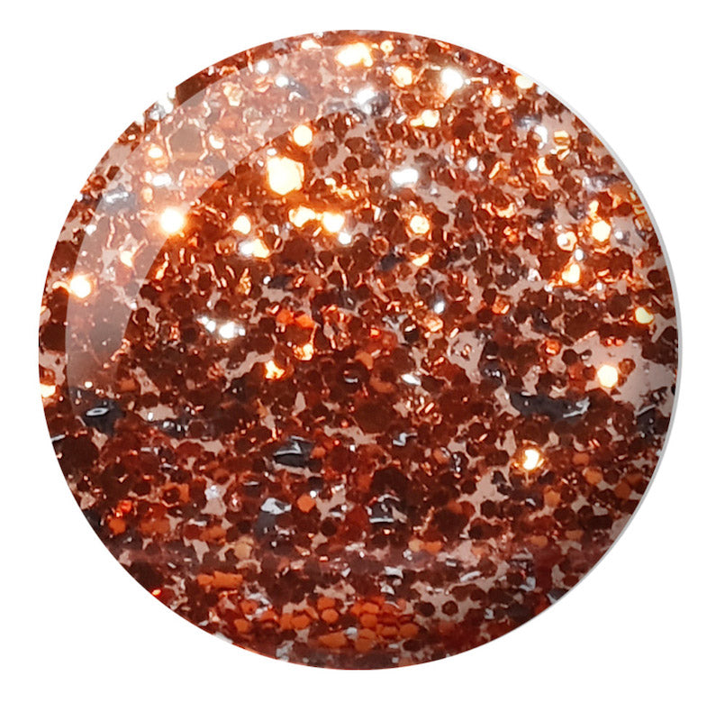 Dnd dip - 929 orange aura - 1.6 oz - dip polish