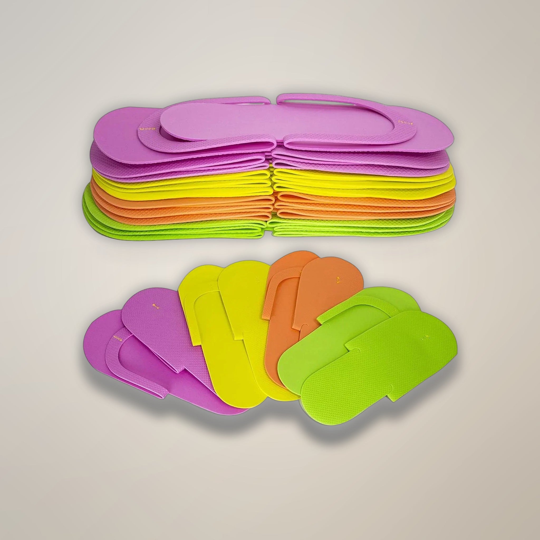 DND Disposable Pedi - Stitched Slippers 2.7mm - 12 prs