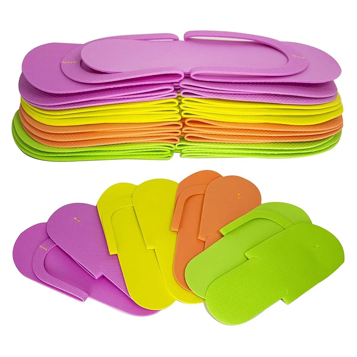 Dnd disposable pedi - sewn slippers 2.7mm - 12 prs - slipper