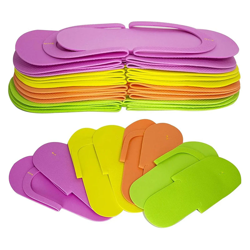 Dnd disposable pedi - sewn slippers 2.7mm - 12 prs - slipper
