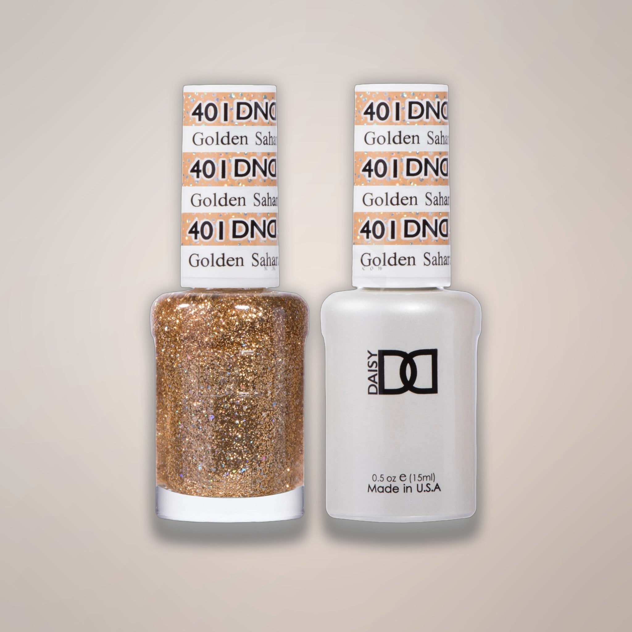 DND Duo Gel - 401 Golden Sahara Star