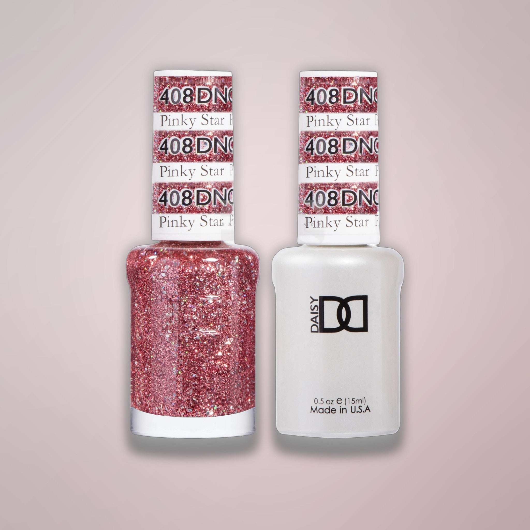 DND Duo Gel - 408 Pinky Star