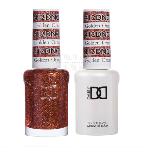 DND Duo Gel - 412 Golden Orange Star