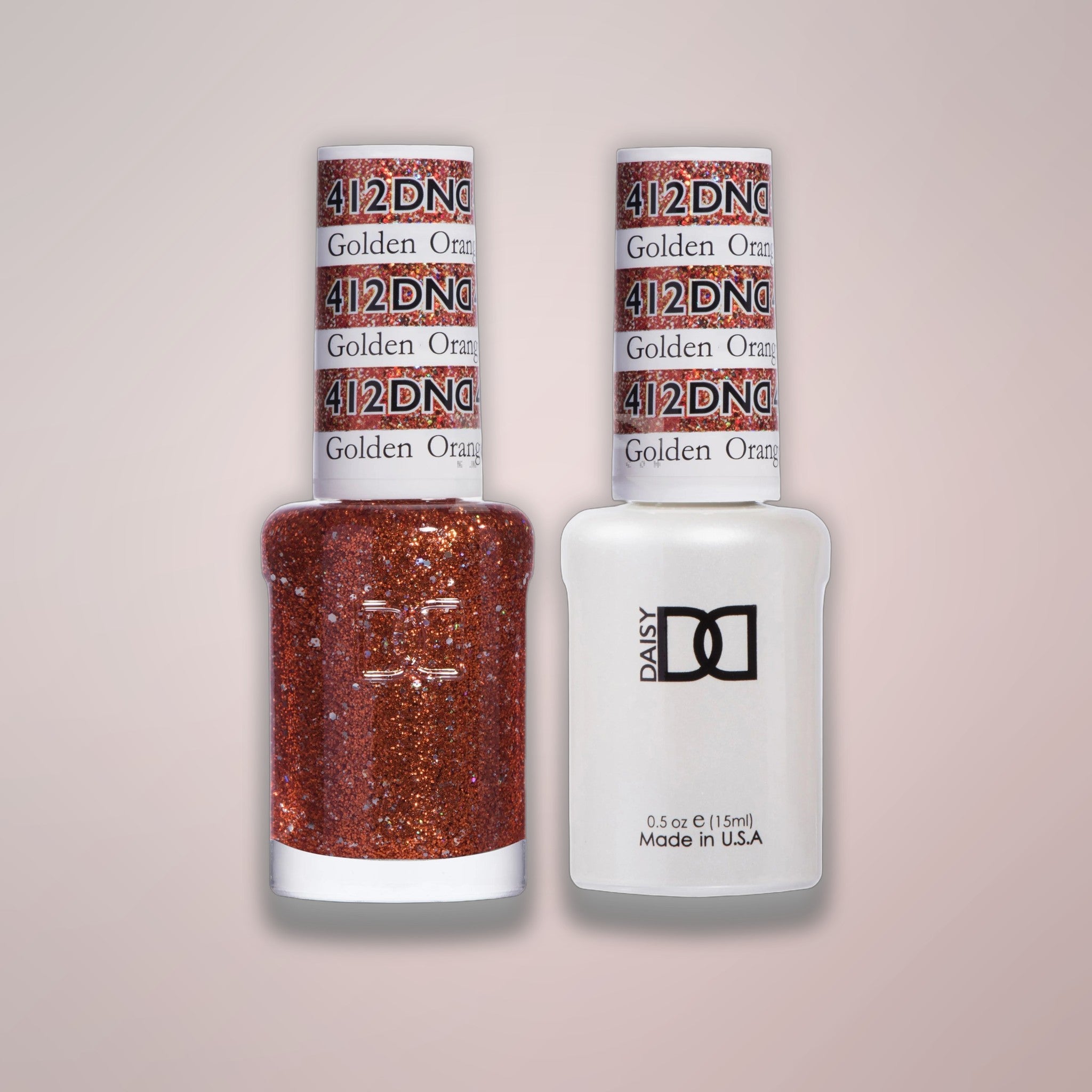 DND Duo Gel - 412 Golden Orange Star