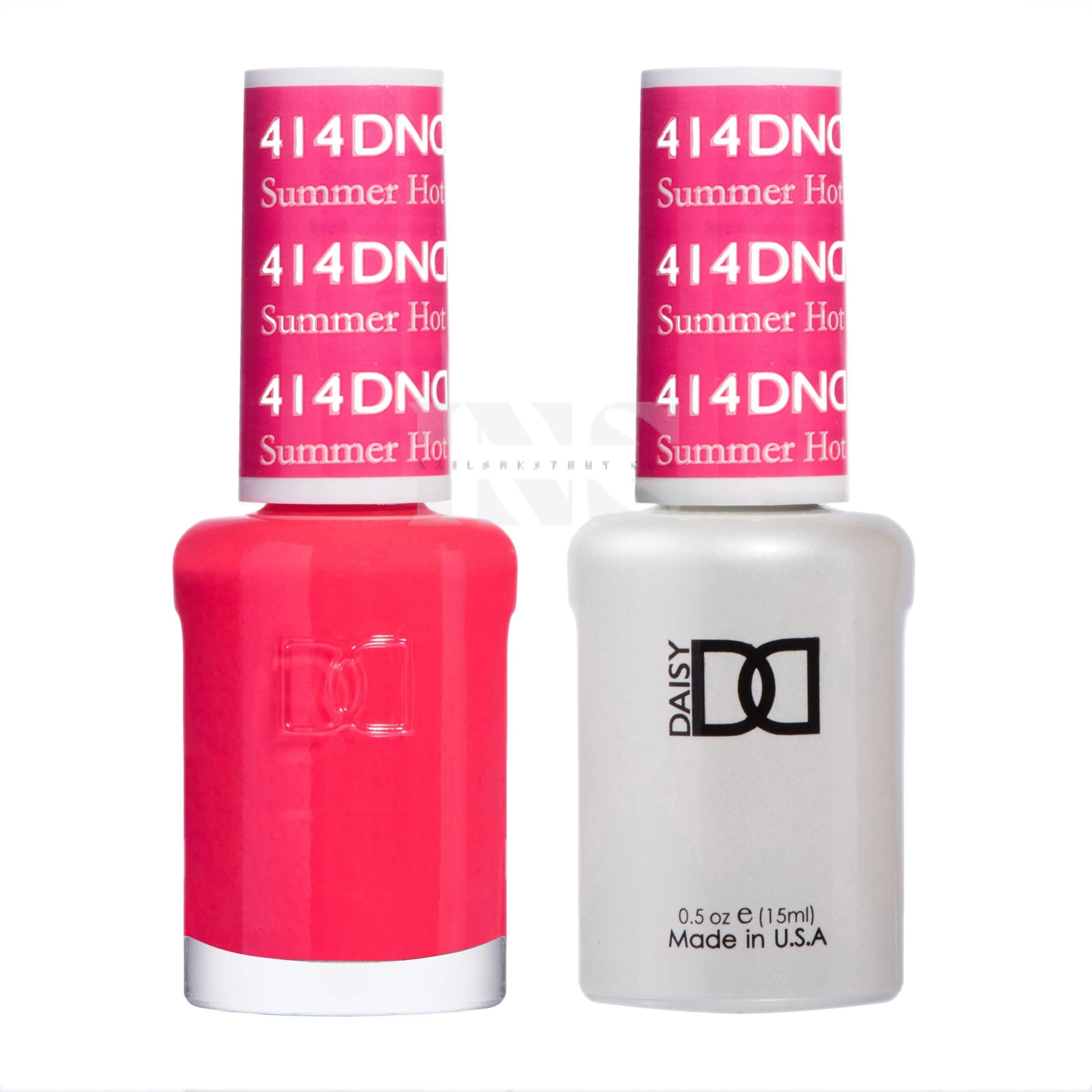 DND Duo Gel - 414 Summer Hot Pink - Gel Polish