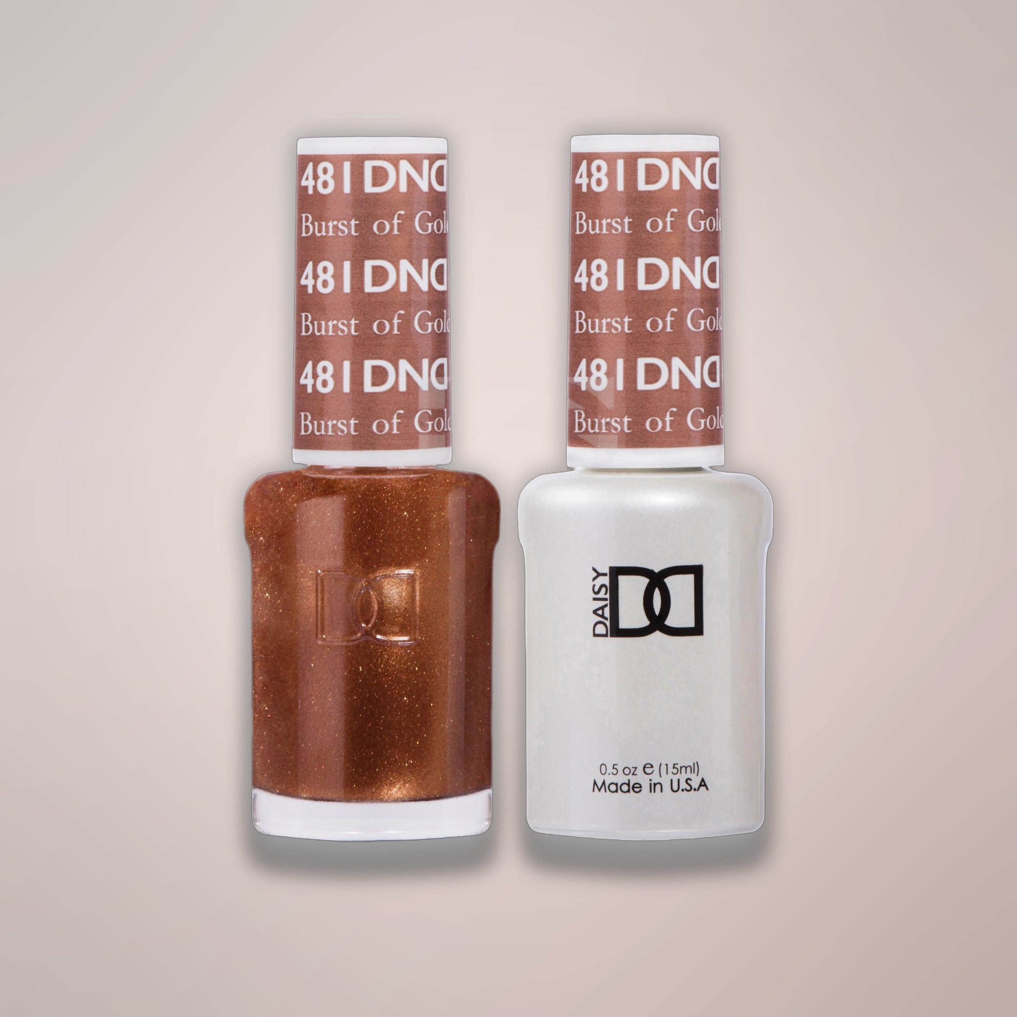 DND Duo Gel - 481 Burst Of Gold