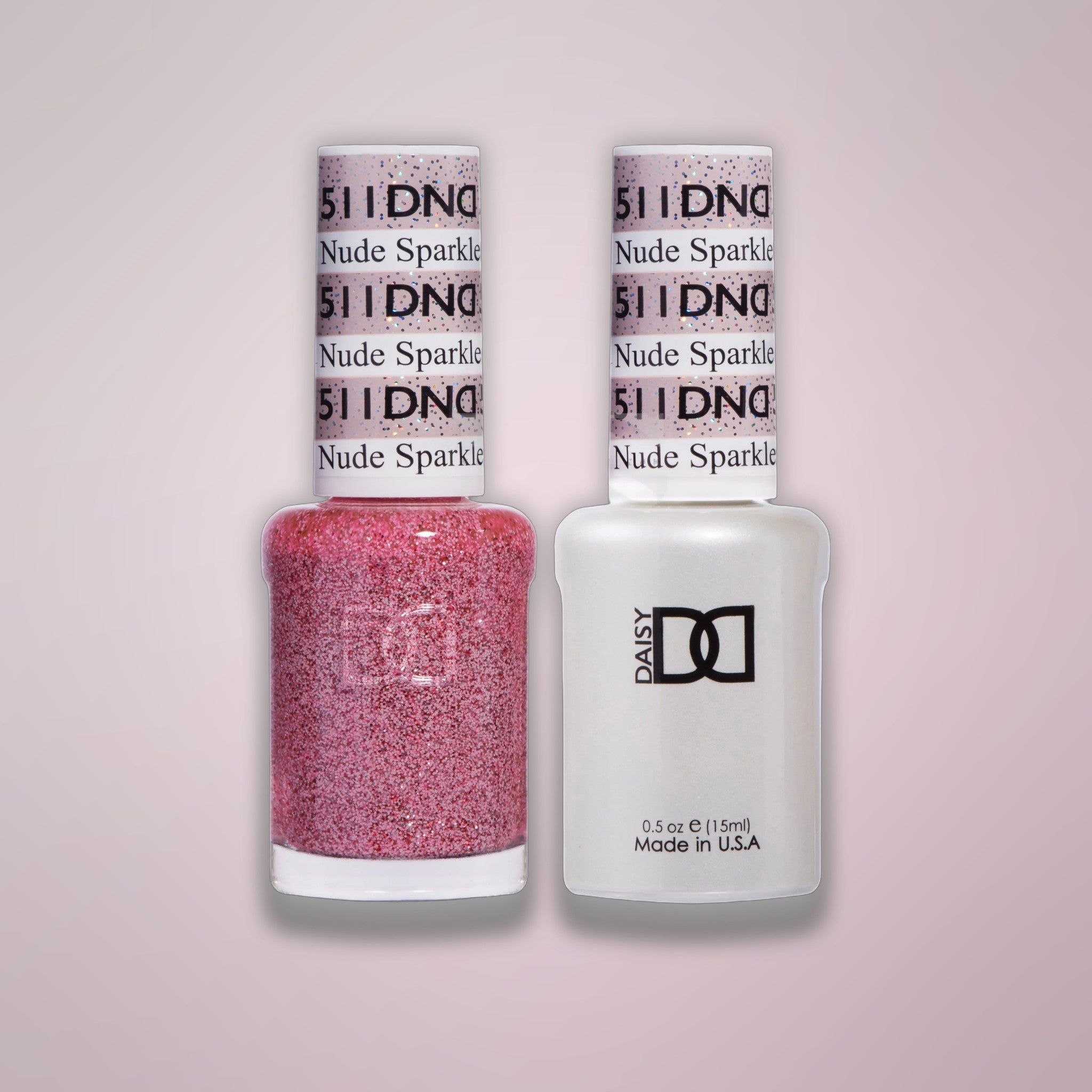 DND Duo Gel - 511 Nude Sparkle