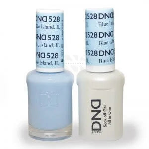 DND Duo Gel - 528 Blue Island Il - Gel Polish