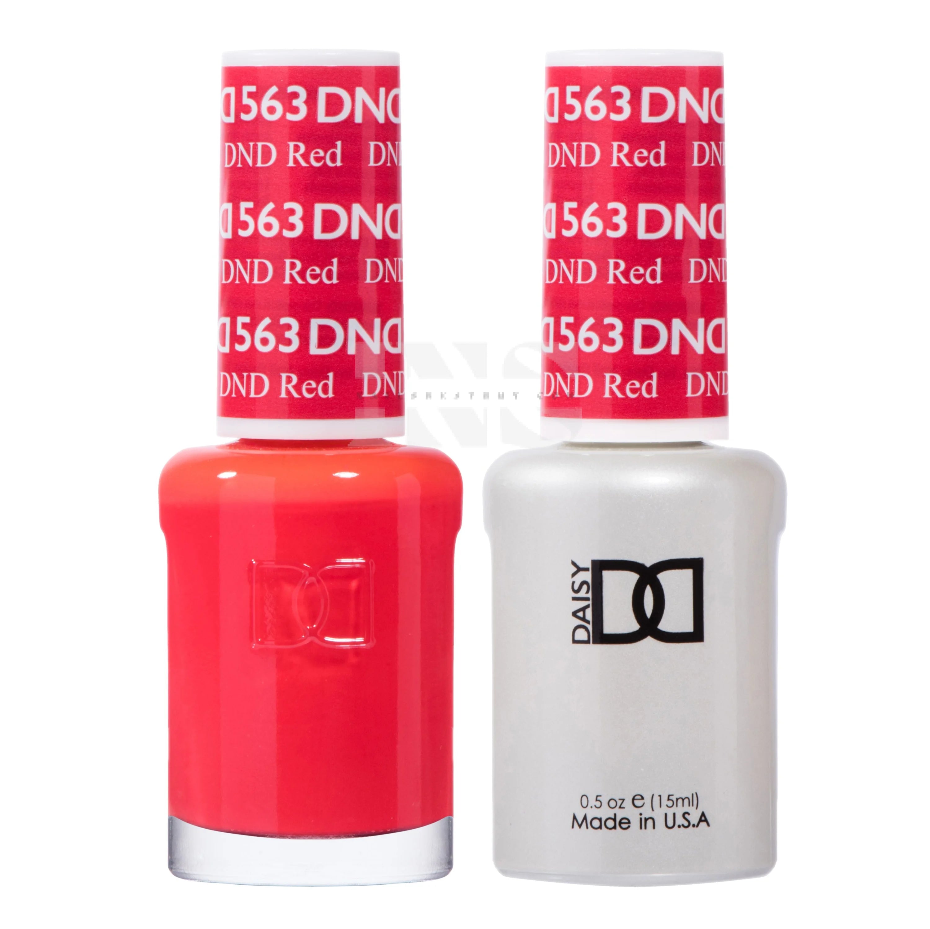 DND Duo Gel - 563 DND Red - Gel Polish