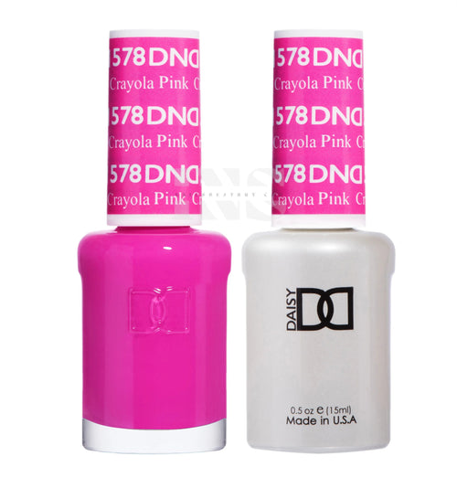 DND Duo Gel - 578 Crayola Pink - Gel Polish