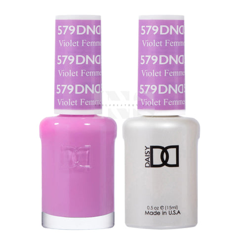 DND Duo Gel - 579 Violet Femmes