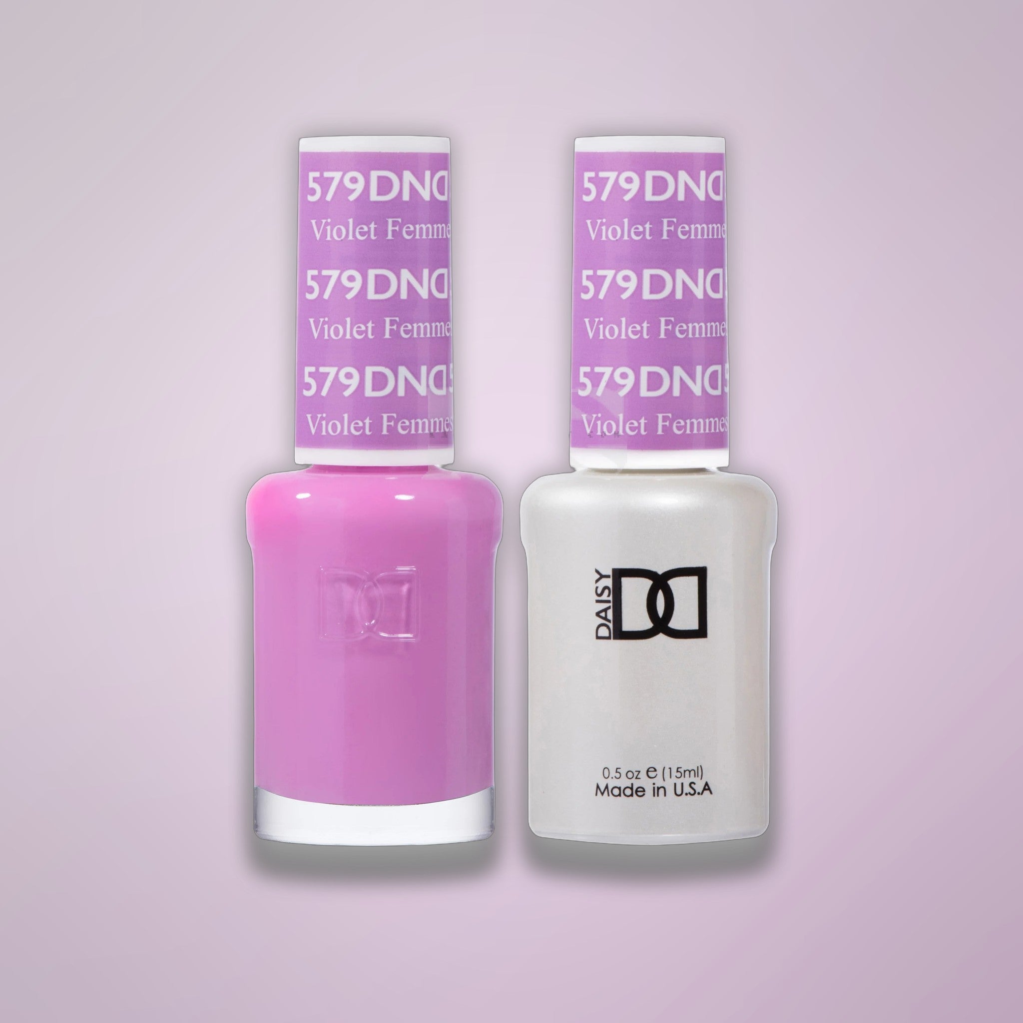 DND Duo Gel - 579 Violet Femmes