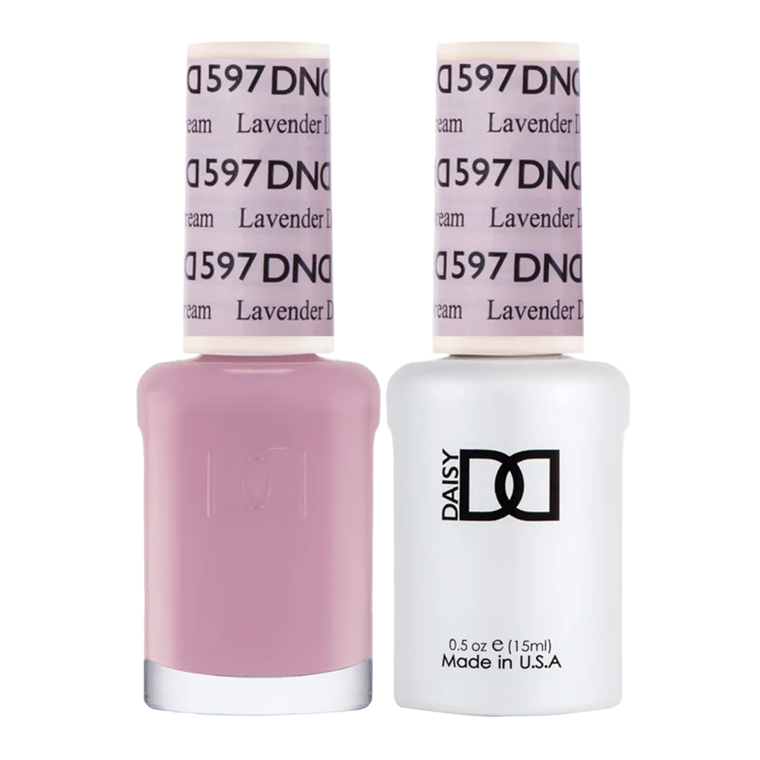 Dnd duo gel - 597 lavender dream - duo polish