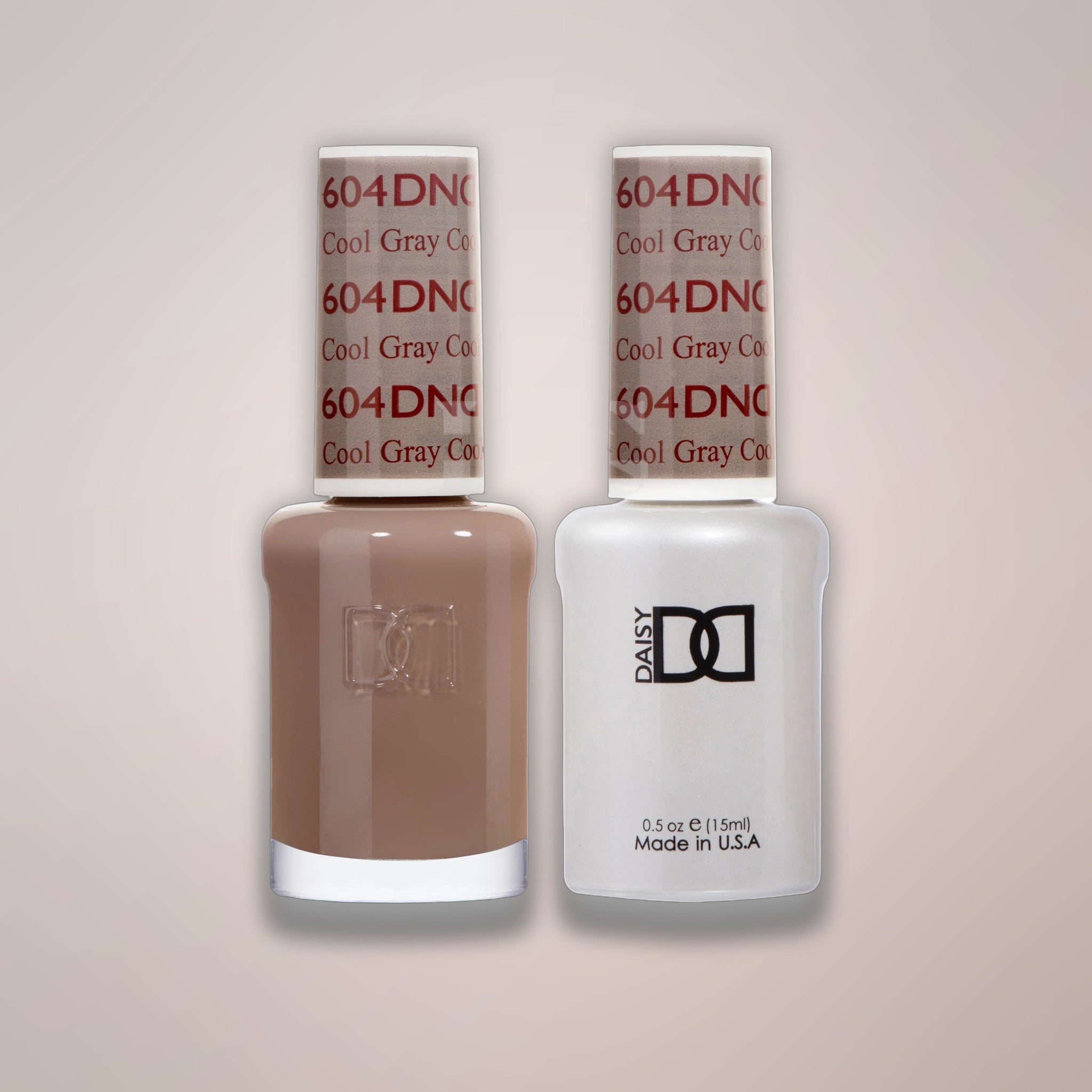 DND Duo Gel - 604 Cool Gray