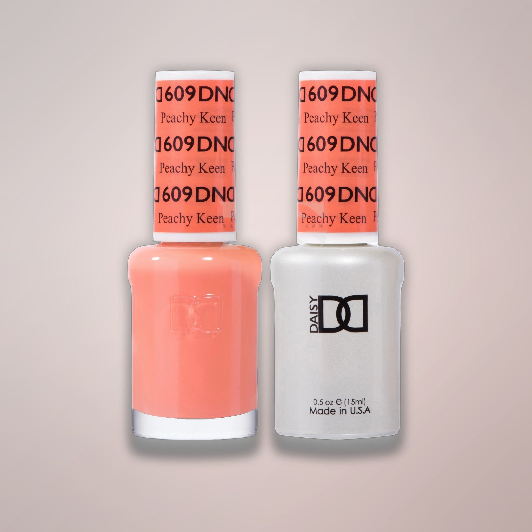 DND Duo Gel - 609 Peachy Keen