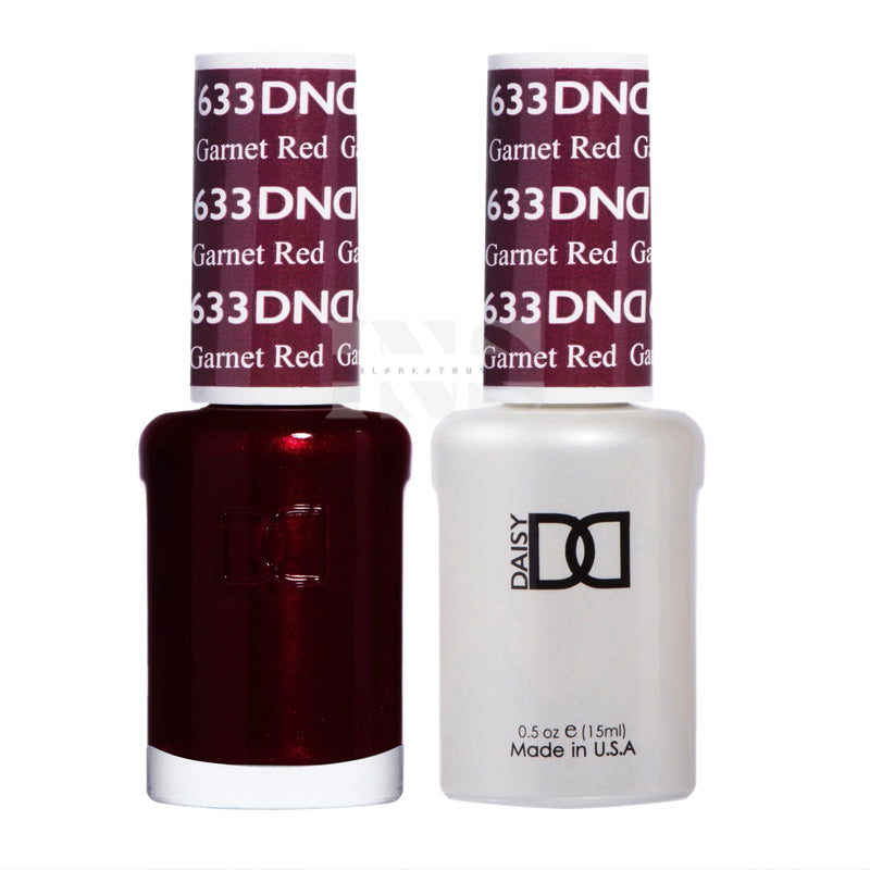 DND Duo Gel - 633 Garnet Red - Gel Polish