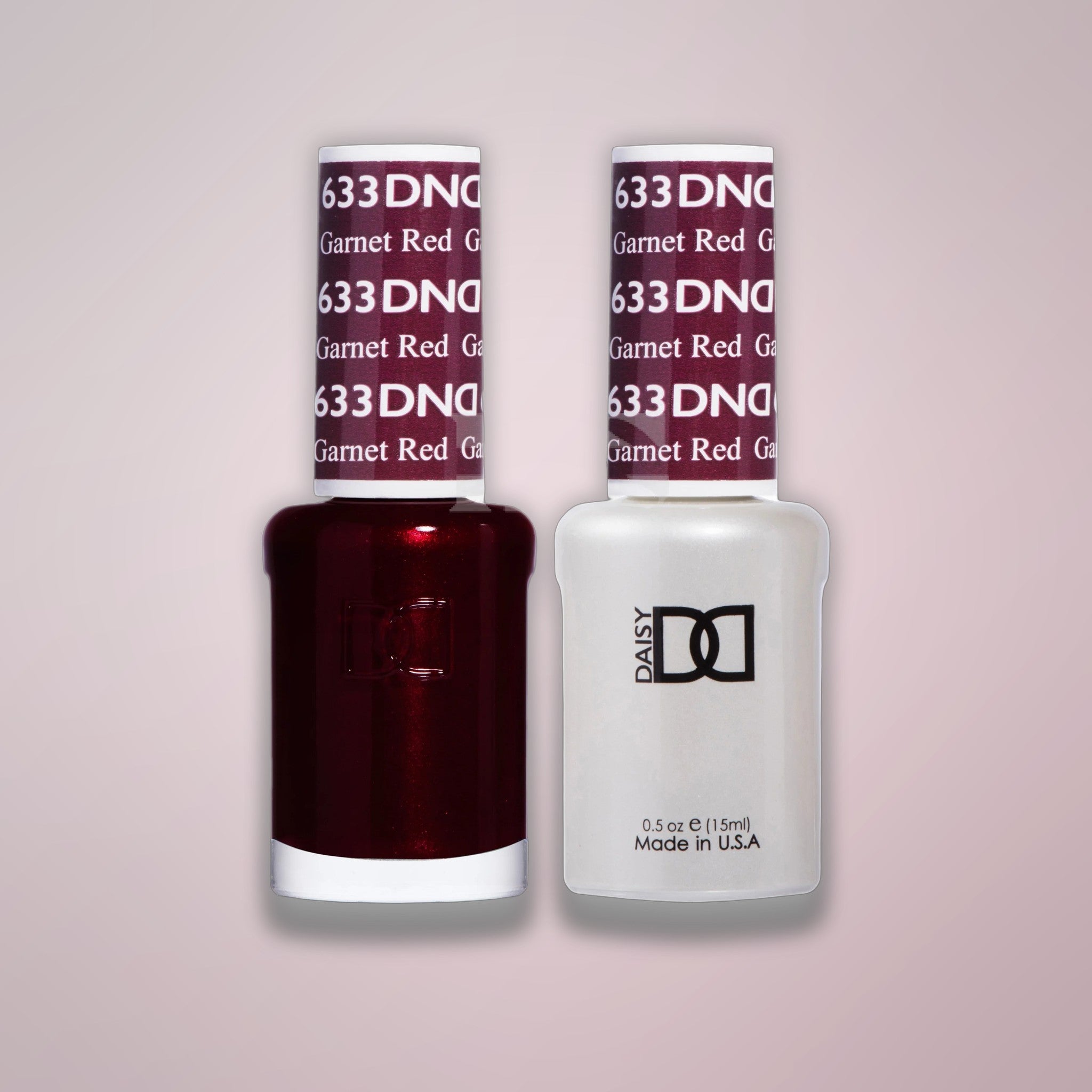 DND Duo Gel - 633 Garnet Red