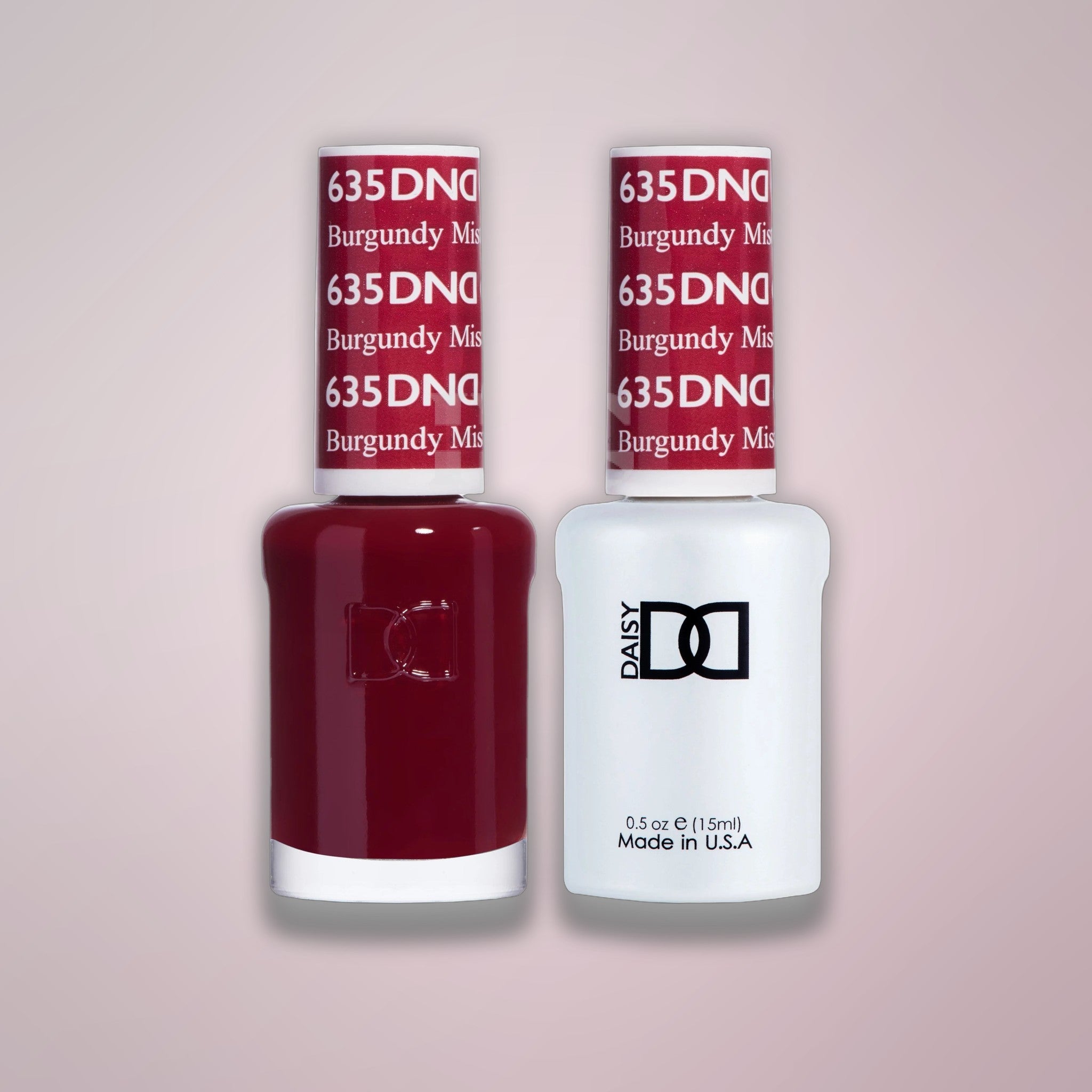 DND Duo Gel - 635 Burgundy Mist