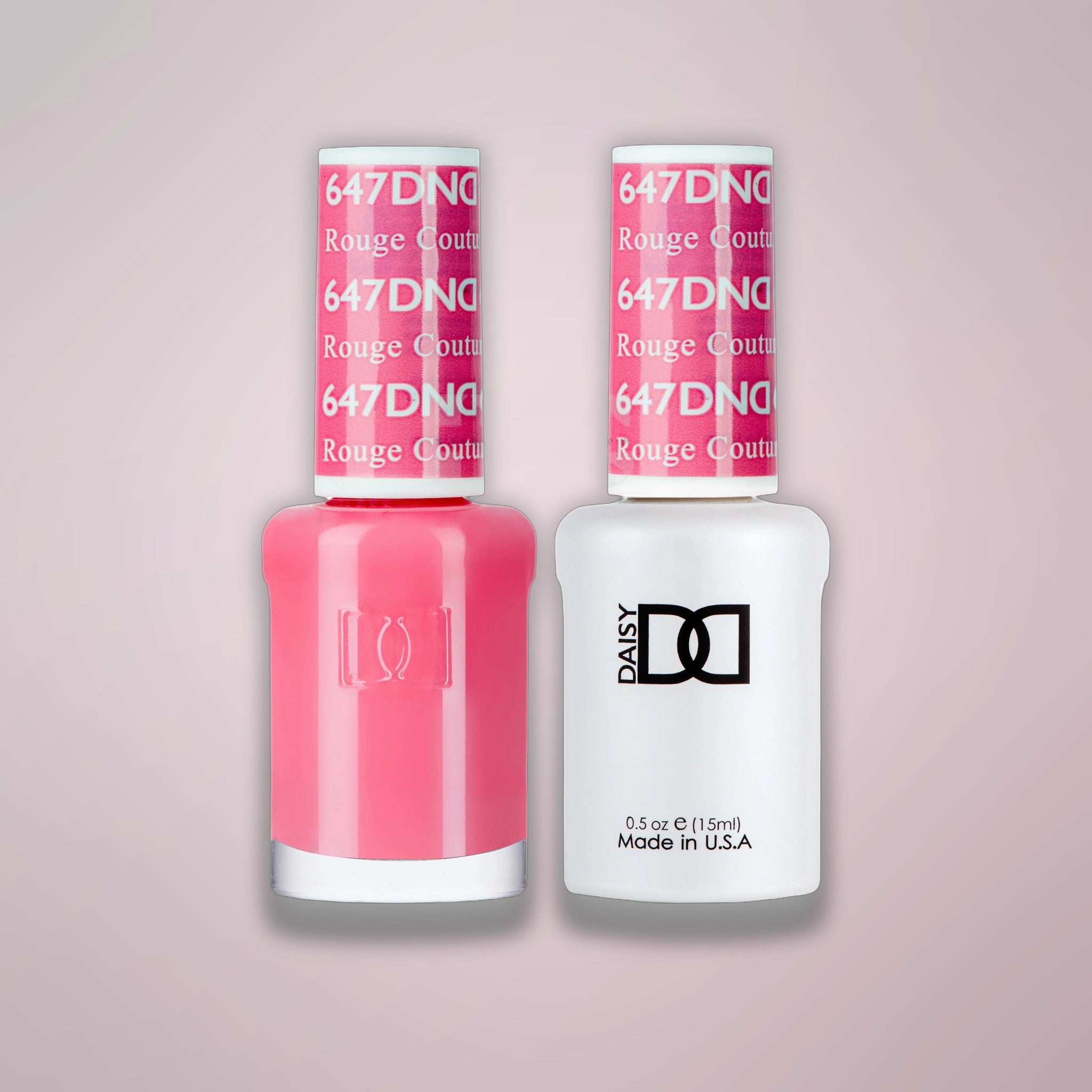 DND Duo Gel - 647 Rouge Couture