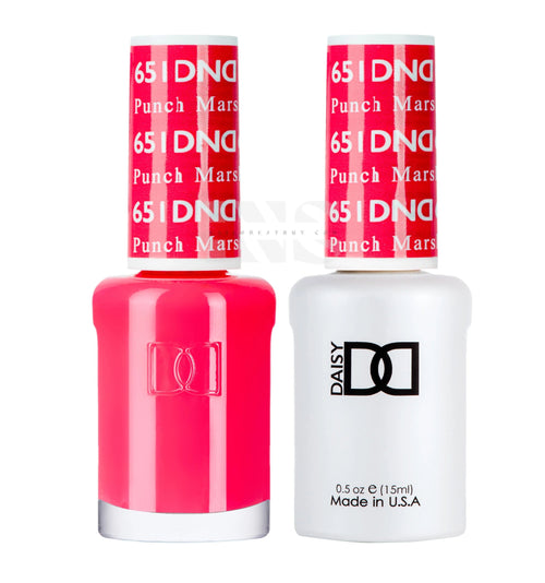 DND Duo Gel - 651 Punch Marshmallow