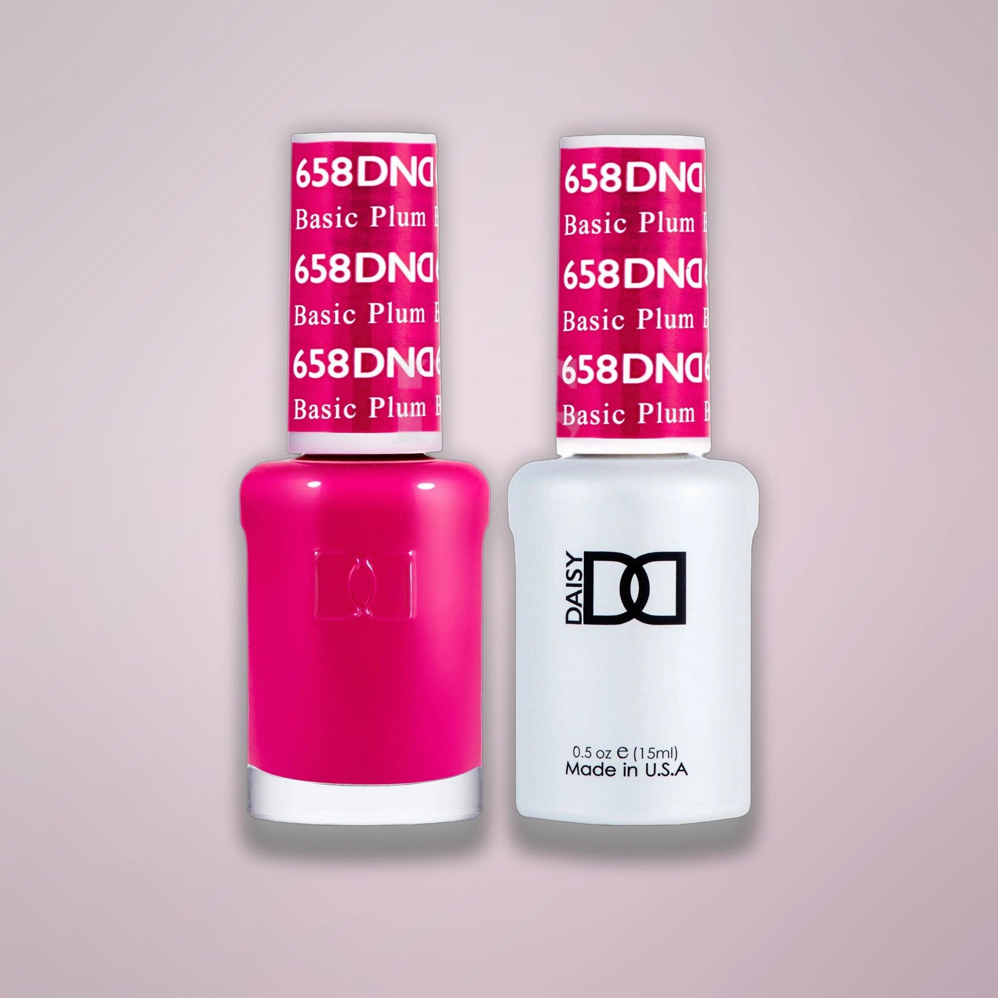 DND Duo Gel - 658 Basic Plum