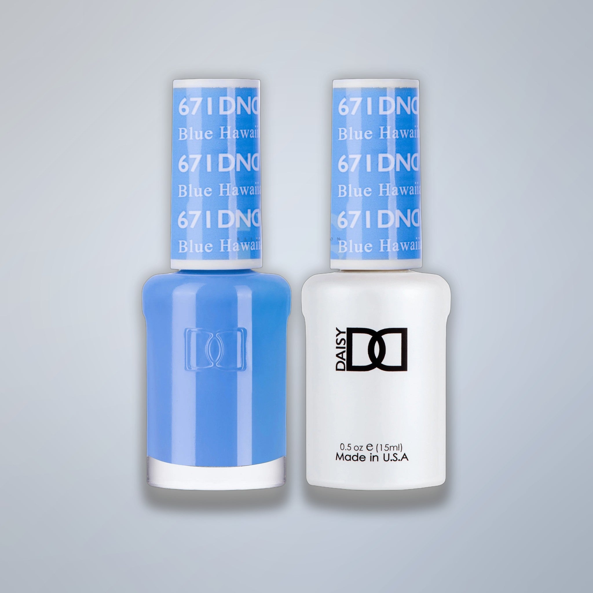 DND Duo Gel - 671 Blue Hawaiian