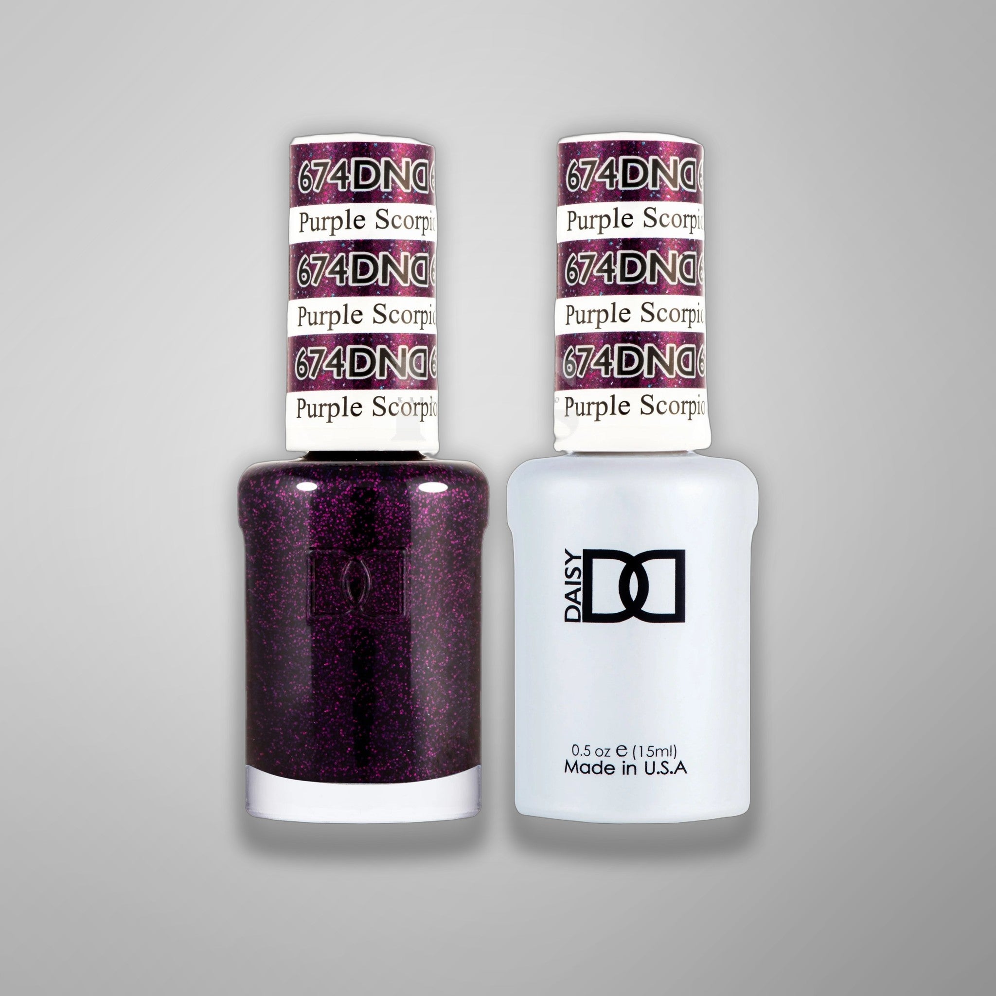 DND Duo Gel - 674 Purple Scorpion
