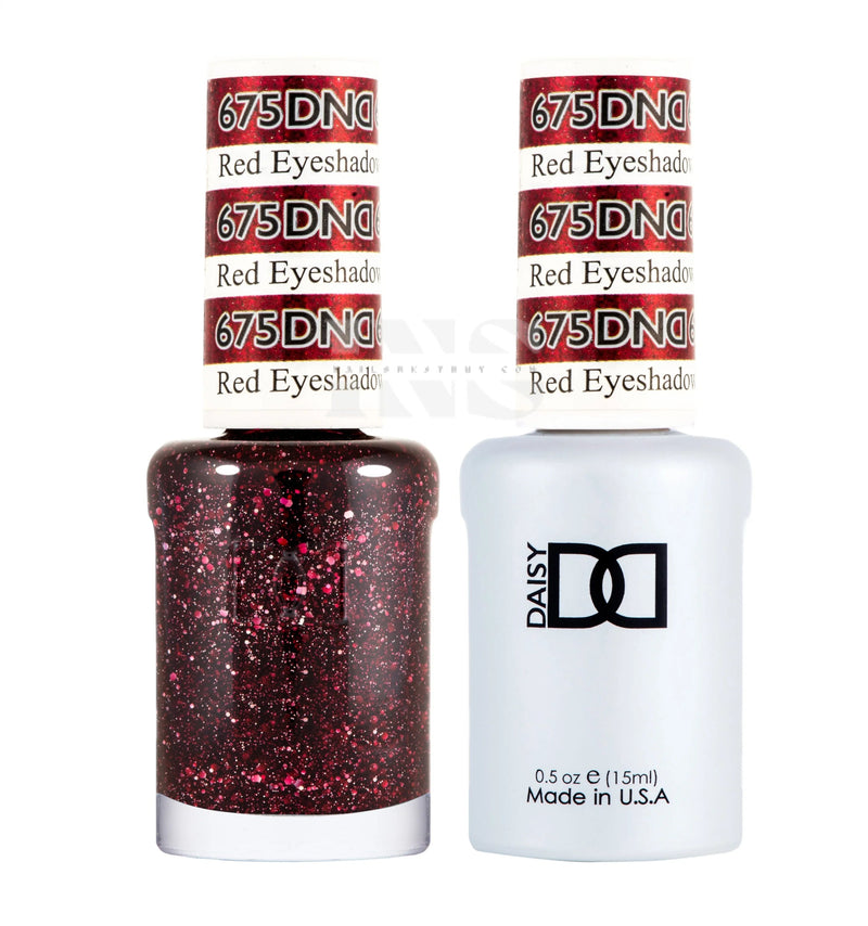 DND Duo Gel - 675 Red Eyeshadow - Gel Polish