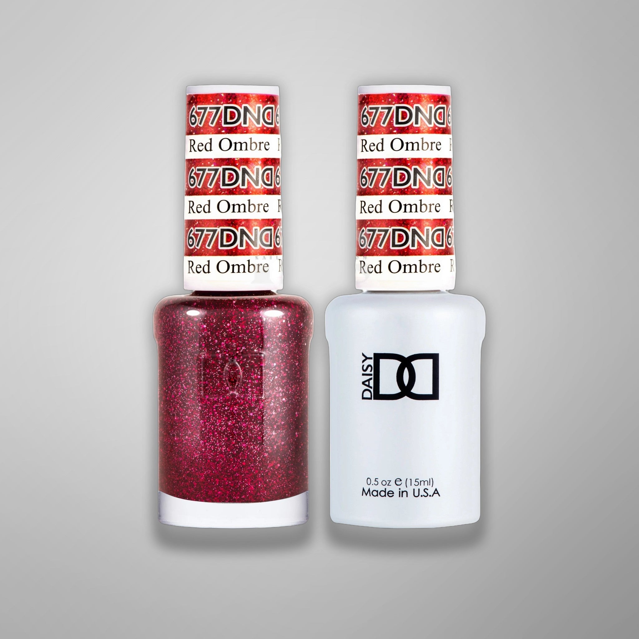 DND Duo Gel - 677 Red Ombre