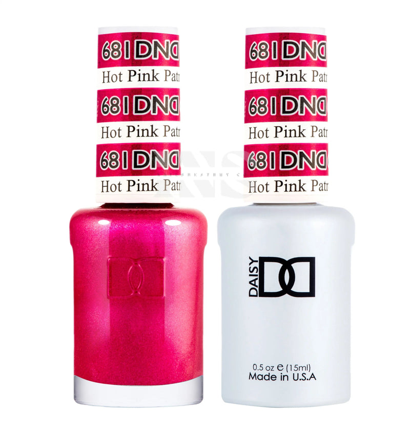 DND Duo Gel - 681 Hot Pink Patrol - Gel Polish