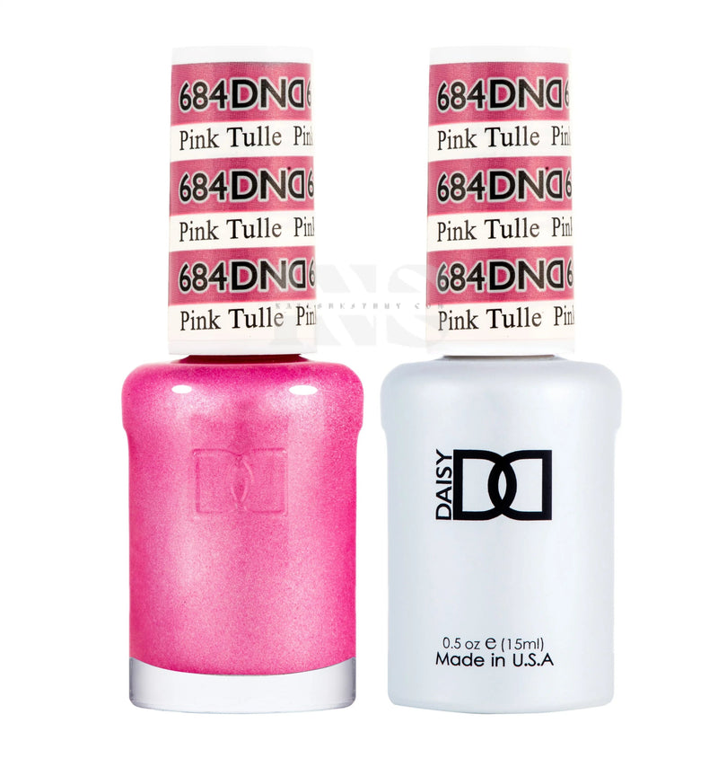 DND Duo Gel - 684 Pink Tulle - Gel Polish