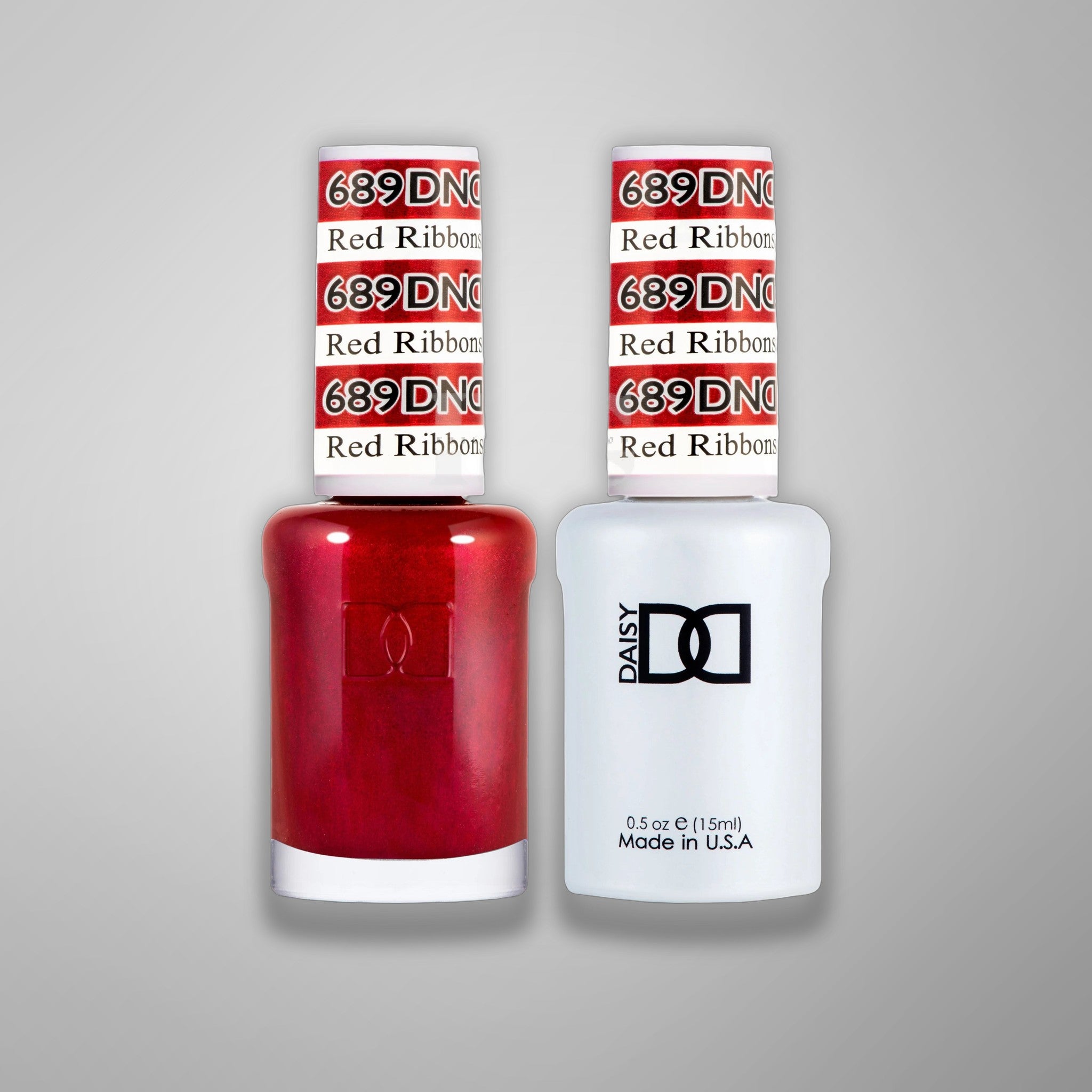 DND Duo Gel - 689 Red Ribbons