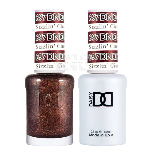 DND Duo Gel - 697 Sizzlin Cinnamon