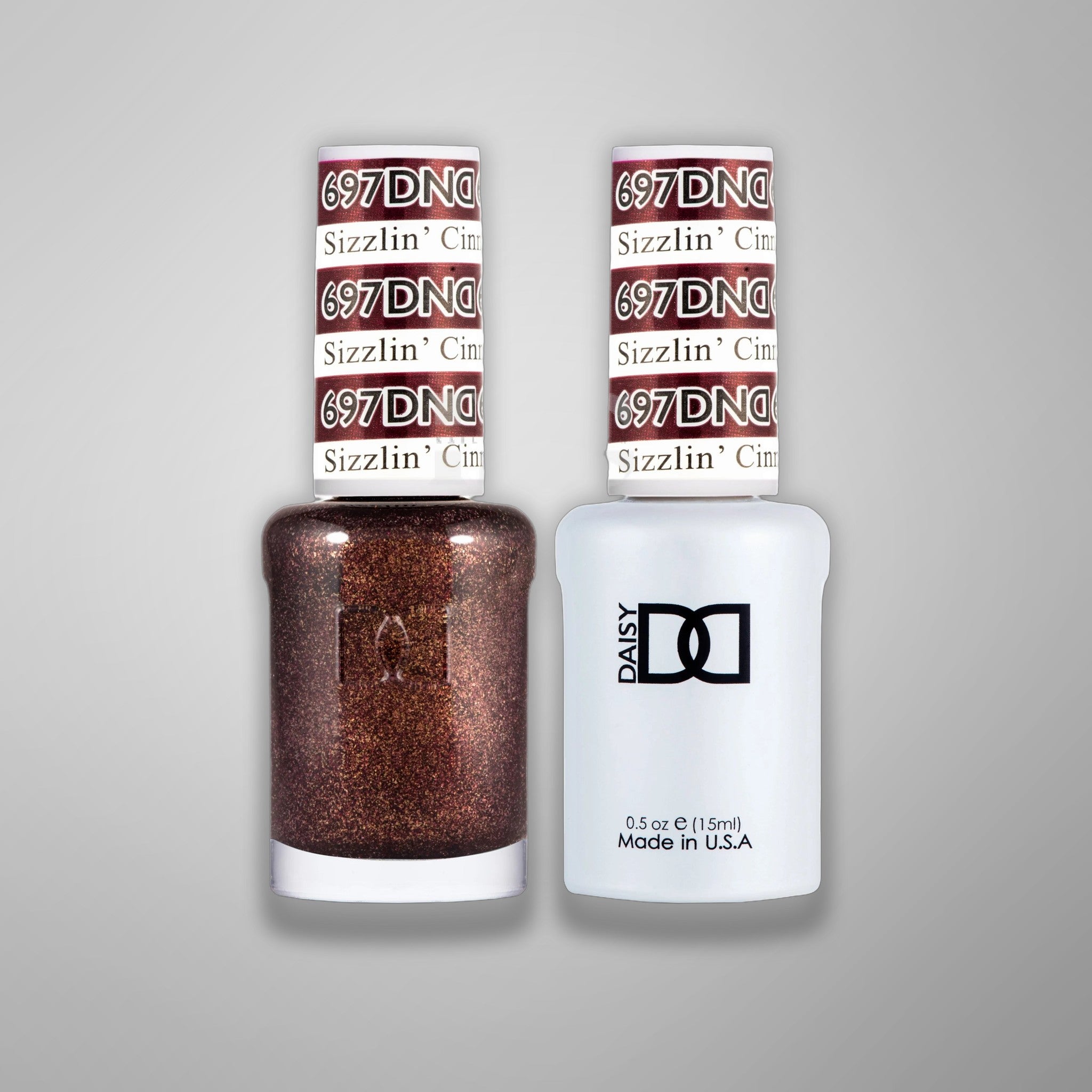 DND Duo Gel - 697 Sizzlin Cinnamon