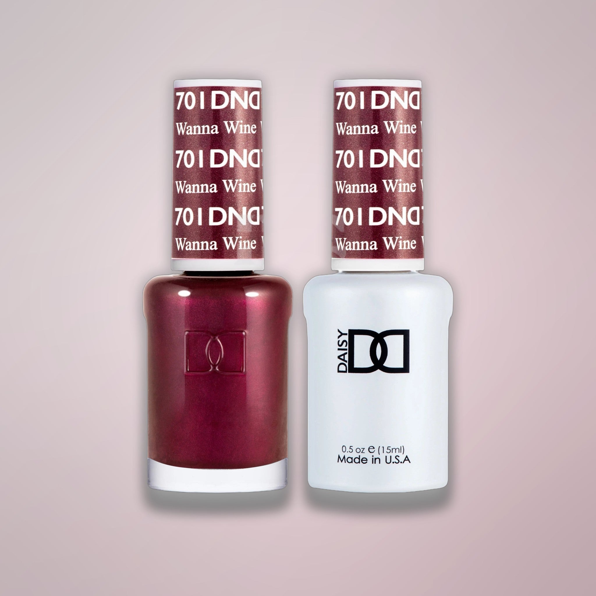 DND Duo Gel - 701 Wanna Wine