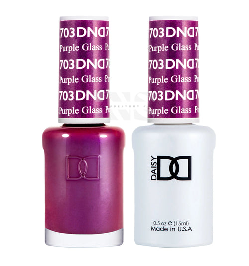 DND Duo Gel - 703 Purple Glass