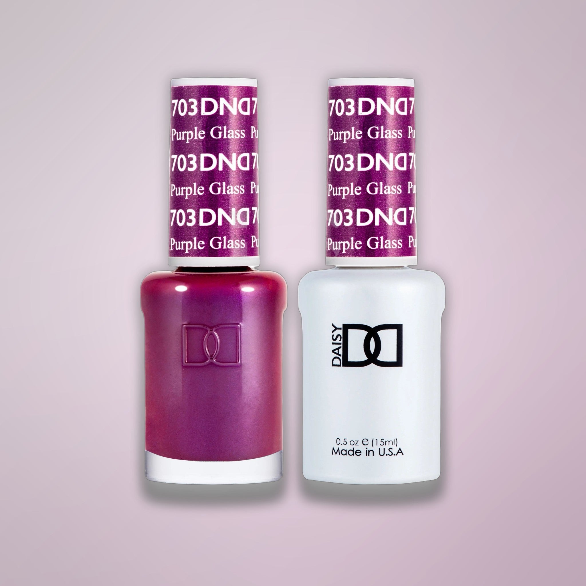 DND Duo Gel - 703 Purple Glass