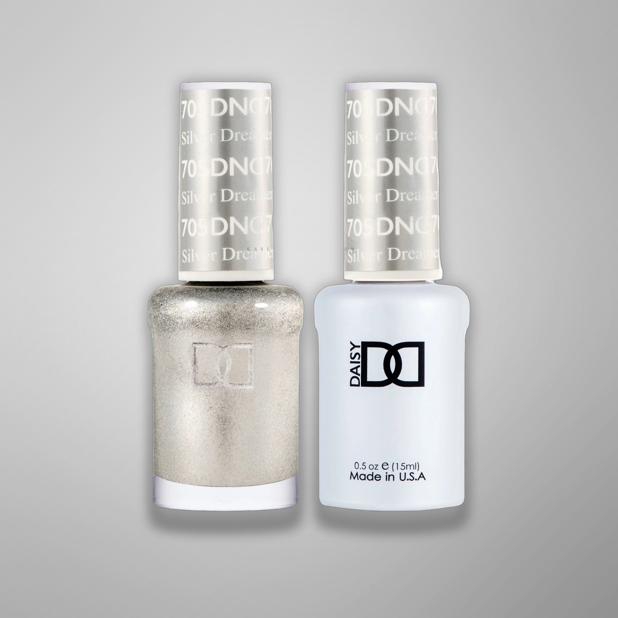DND Duo Gel - 705 Silver Dreamer