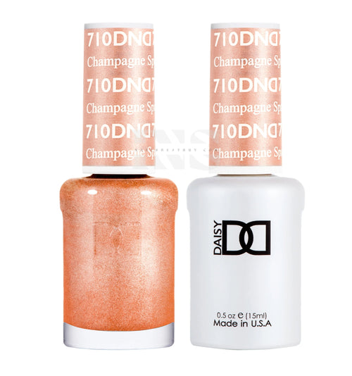 DND Duo Gel - 710 Champagne Sparkles