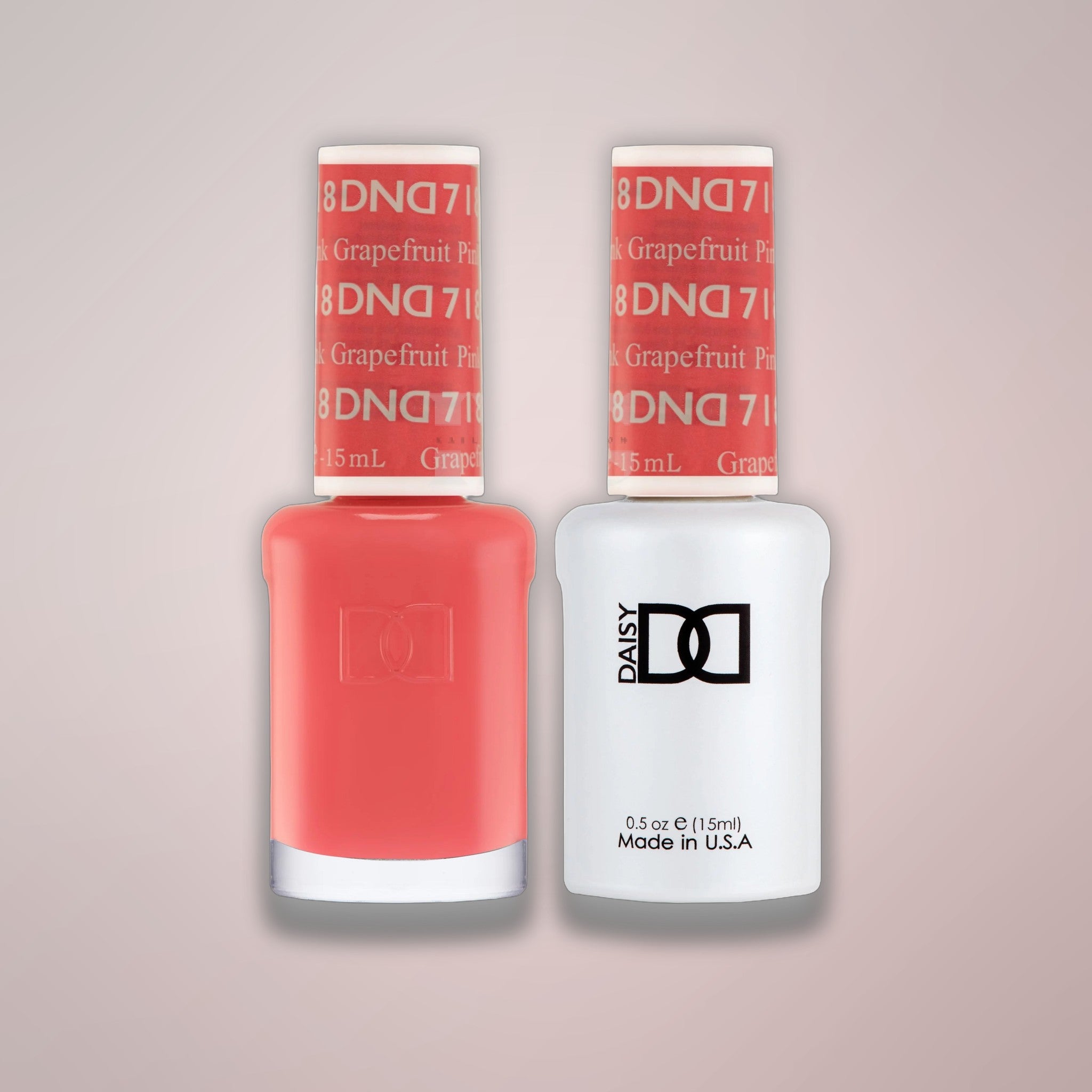 DND Duo Gel - 718 Pink Grapefruit