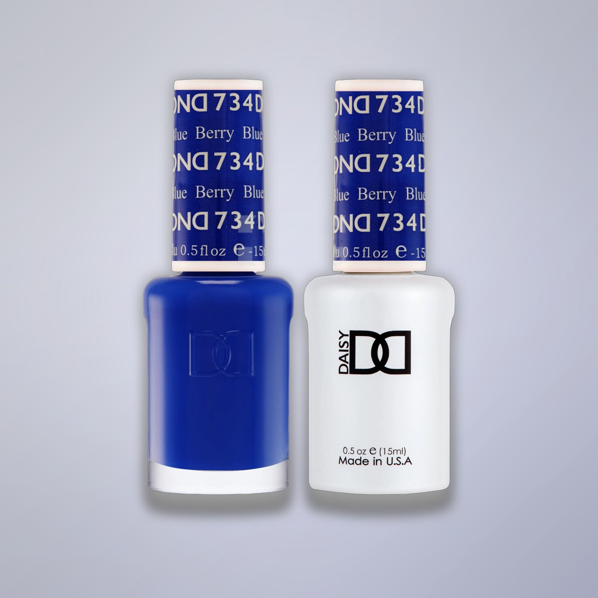 DND Duo Gel - 734 Berry Blue