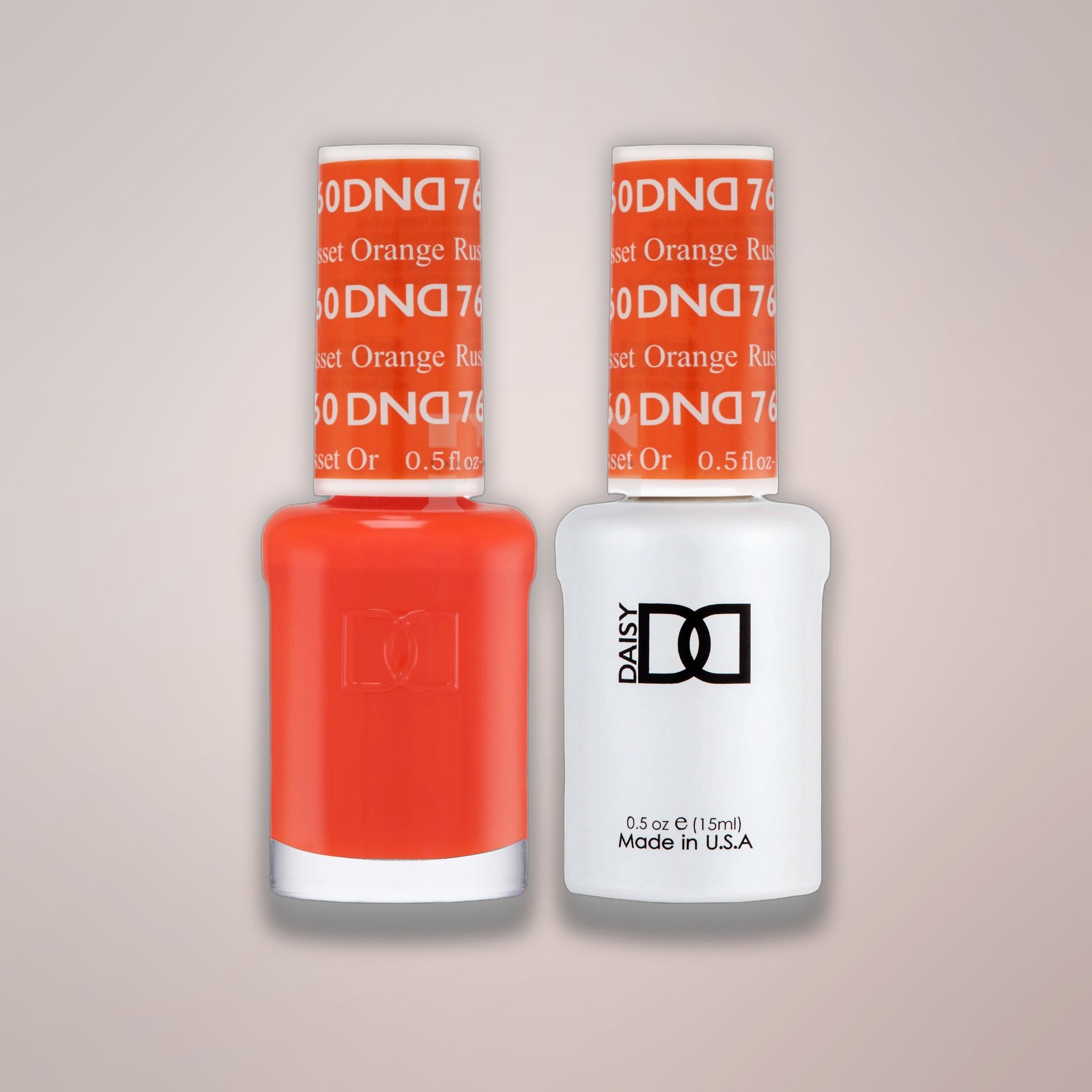 DND Duo Gel - 760 Russet Orange
